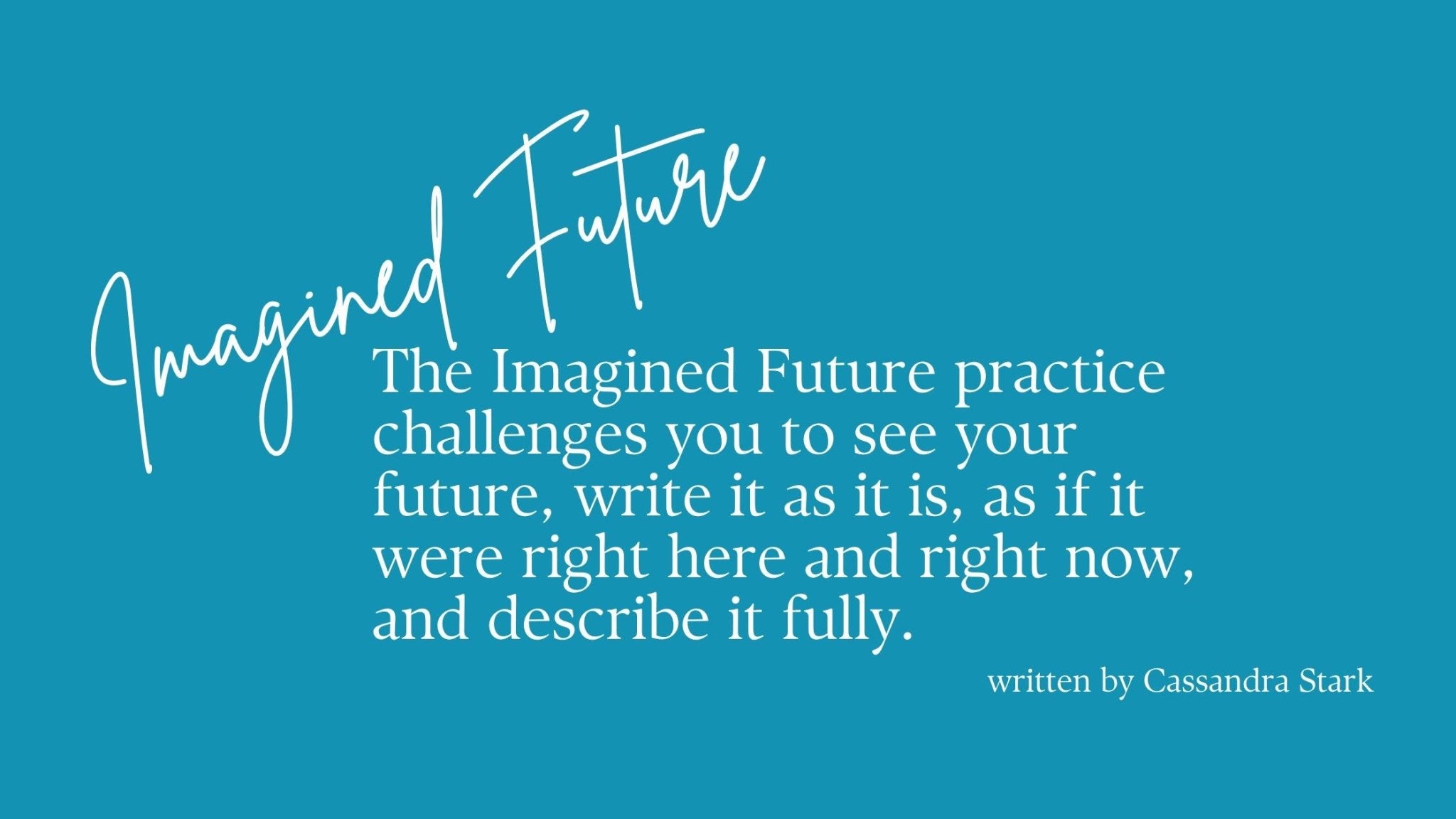 Unlocking Your Dreams: The Power of the 'Imagined Future' Practice in Your BeMo Journal - BeMo