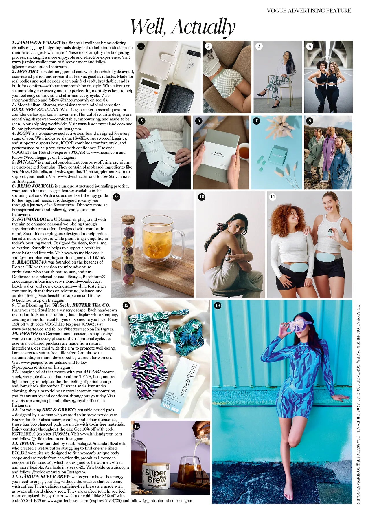 The BeMo Journal Named a Top Wellness Pick in the June 2025 Issue of British Vogue