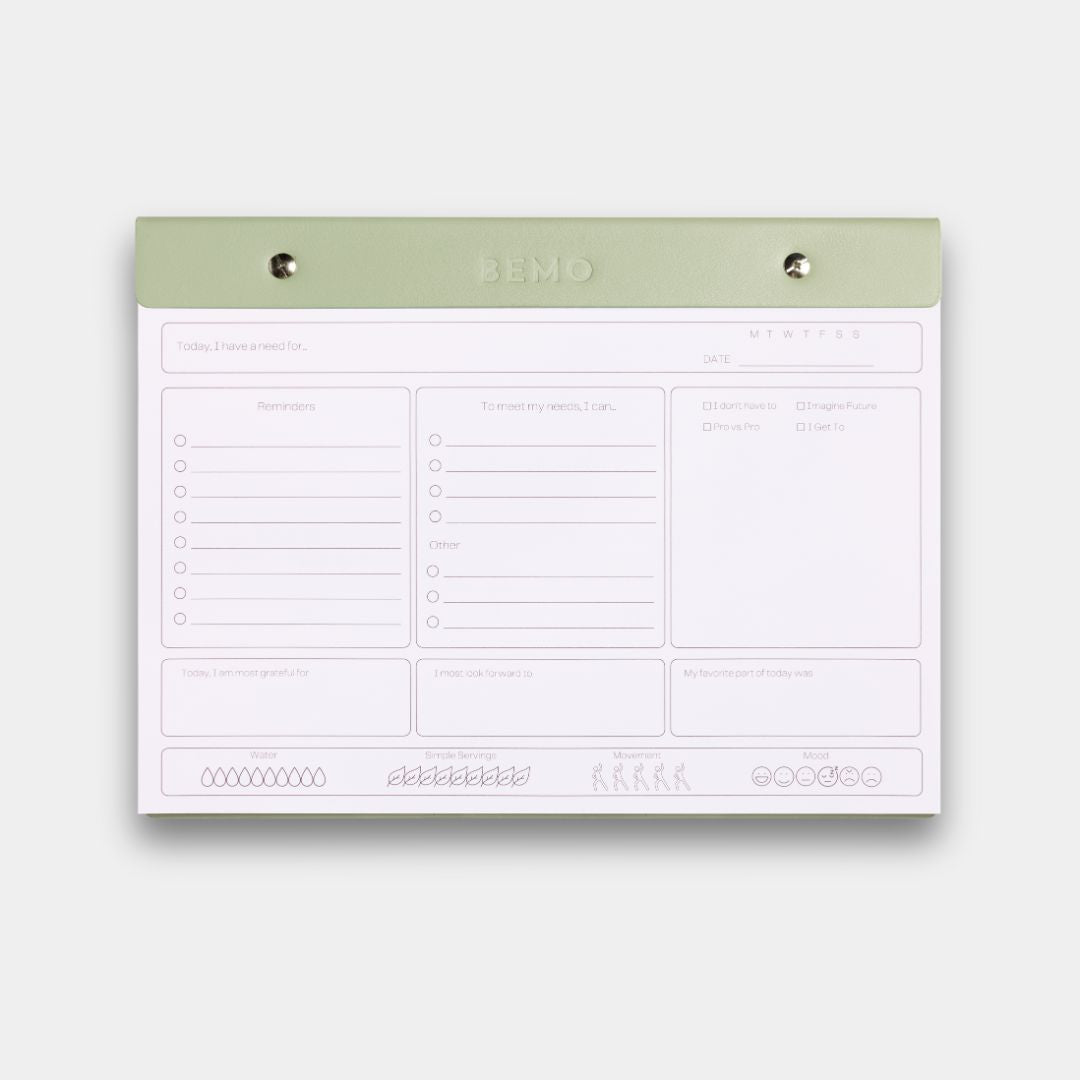 BeMo BeMo Basics Starter Kit | 6 - Months of BeMo Breakthroughs | Brights & Pastels Edition Soothing Sage Green