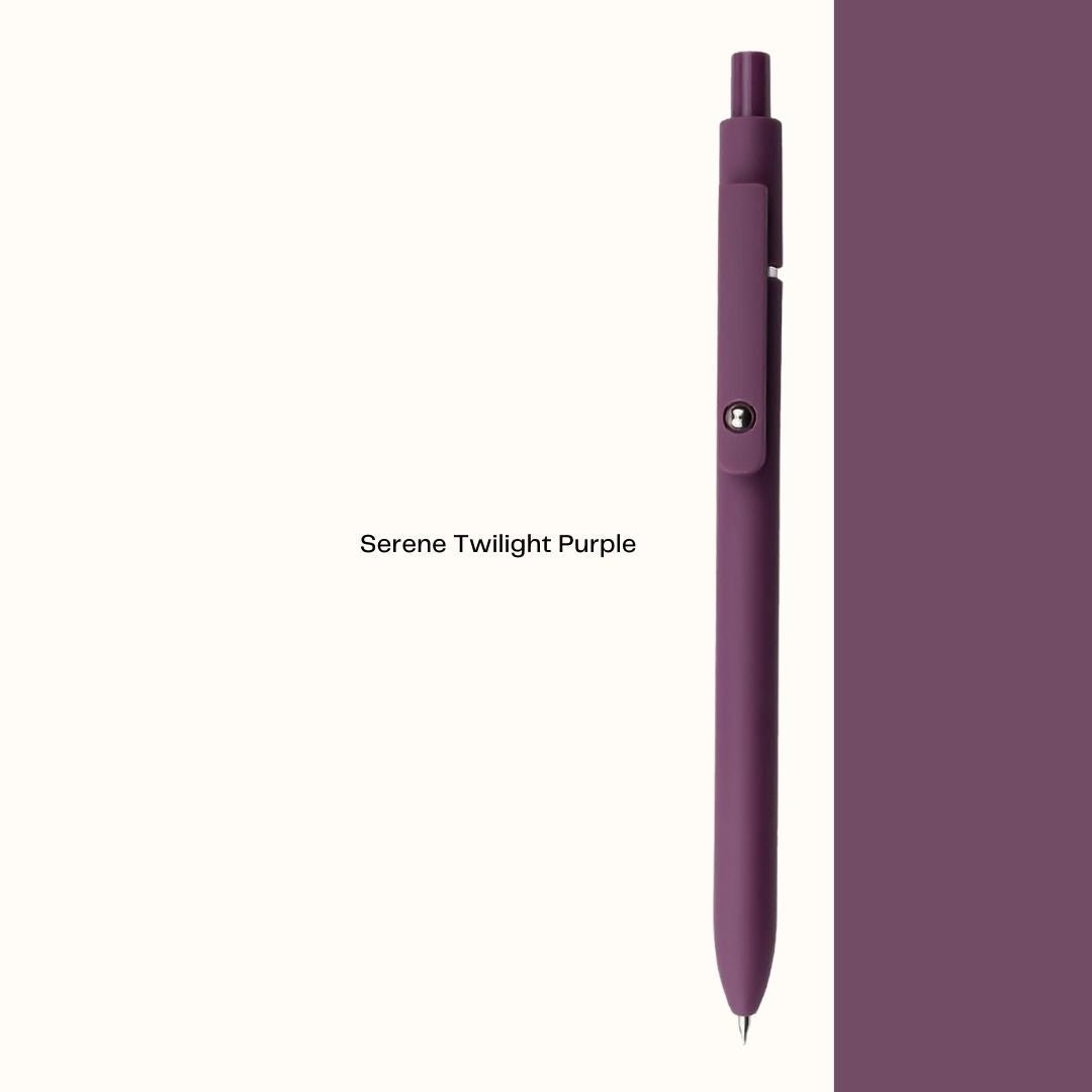 BeMo BeMo Inkflow Gel Pen Serene Twilight Purple comfortable grip pens