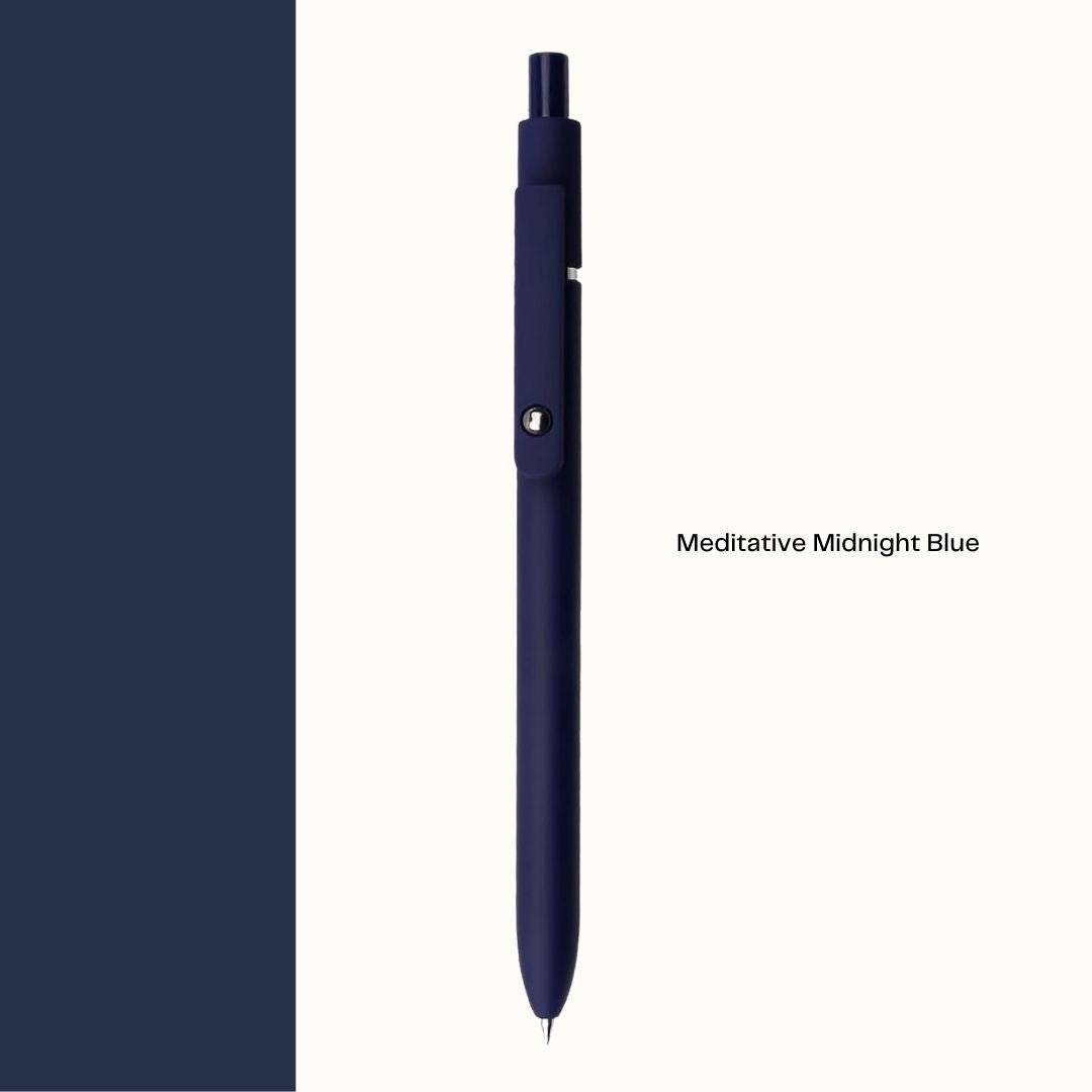 BeMo BeMo Inkflow Meditative Midnight Blue vibrant gel pens