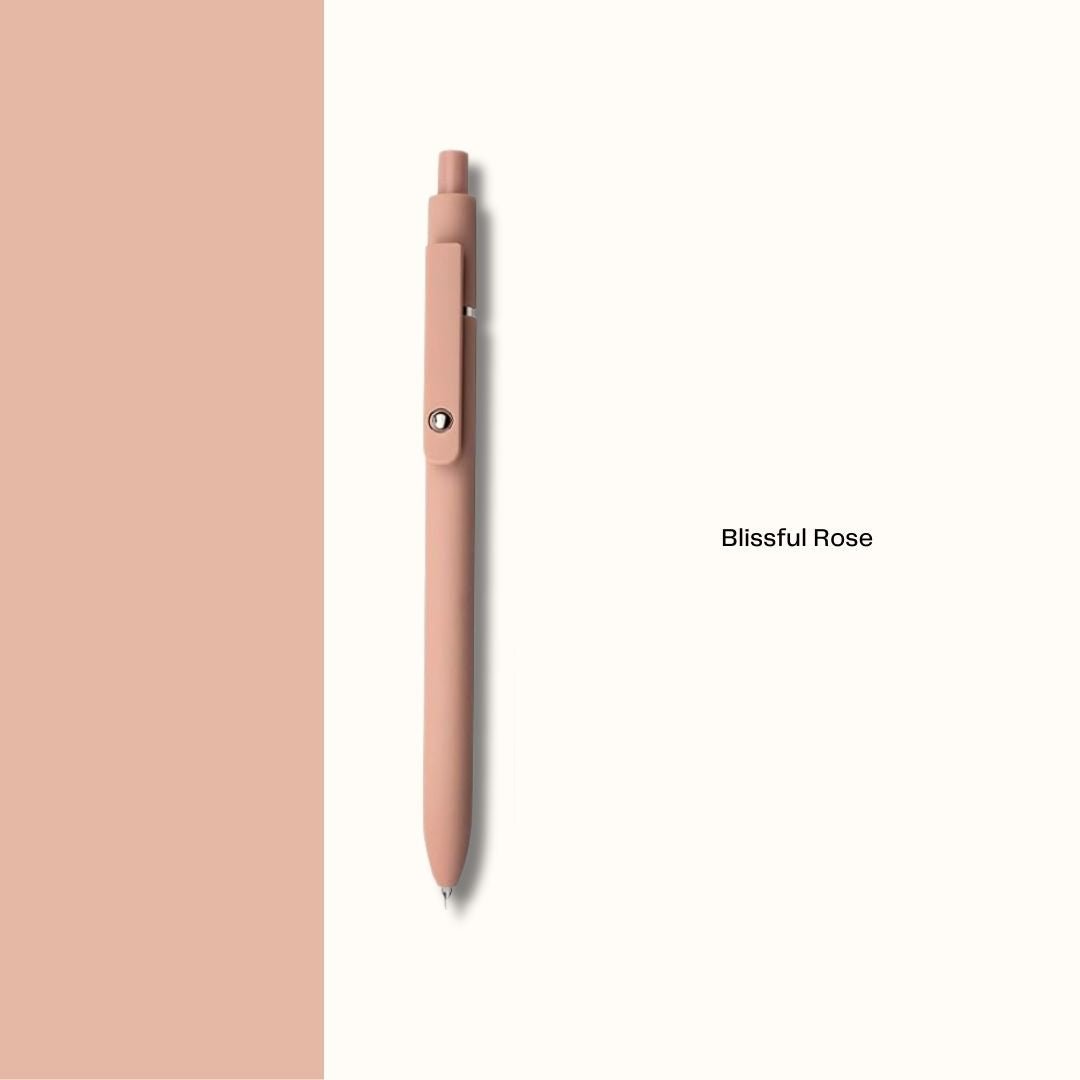 BeMo BeMo Inkflow Gel Pen PINK Blissful Rose smear-proof pens
