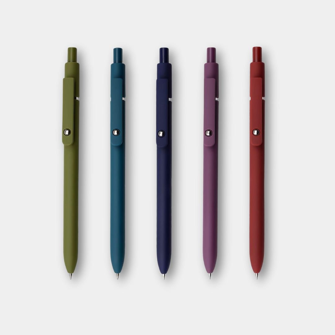 BeMo BeMo Inkflow Gel Pen Core Colors Set - best pens for journaling
