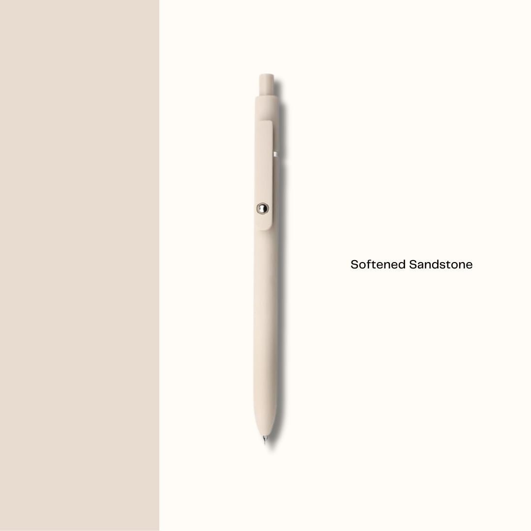 BeMo BeMo Inkflow Gel Pen Softened Sandstone refillable gel pens