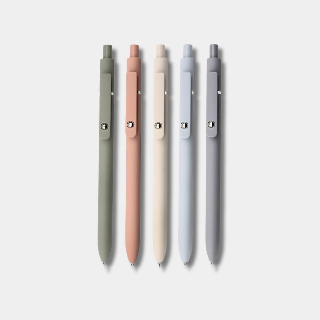 BeMo BeMo Inkflow Gel Pen - Pastel Set - smooth gel pens