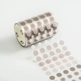Daily Habit Tracking Colorful Washi Dot Stickers | Visualize Your Progress