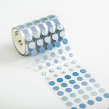 Daily Habit Tracking Colorful Washi Dot Stickers | Visualize Your Progress