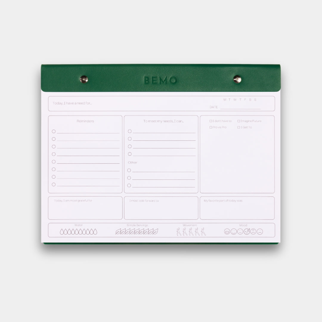 BeMo Balance Notepad | Refillable Desktop Planner That Change How You're Doing