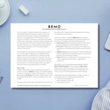 BeMo Balance Notepad | Refillable Desktop Planner That Change How You're Doing