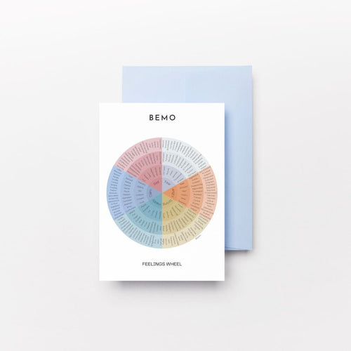 The BeMo Feelings & Needs Wheel Bookmark