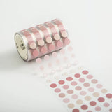 Daily Habit Tracking Colorful Washi Dot Stickers | Visualize Your Progress