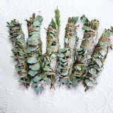 Eucalyptus, Mint, Rosemary, Sage Smudge Stick | Clearing Ritual for The BeMo Practice & Self-Care Integration