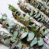 Eucalyptus, Mint, Rosemary, Sage Smudge Stick | Clearing Ritual for The BeMo Practice & Self-Care Integration
