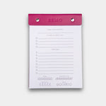 Awakening Dragonfruit Pink BeMo Balance daily planner notepad