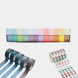 New Year's Vision & Reflection Board Set | The perfect add on for a Creative Spark | Washi Tape, Habit Tracking & Decorative Dots