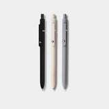 3-Pack Monochrome Pen Set | BeMo Inkflow Gel Pens