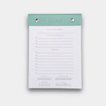 Refreshing Mint Green BeMo Balance daily planner notepad