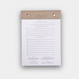 Nurture Yourself Today | Renurturing Cappuccino Daily BeMo Balance Notepad