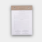 Renurturing Cappuccino BeMo Balance daily planner notepad