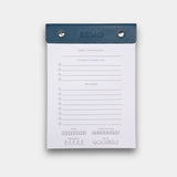 Find Tranquility In Your Day | Tranquil Slate Blue Daily BeMo Balance Notepad