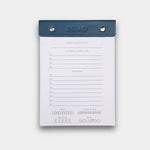 Tranquil Slate Blue BeMo Balance daily planner notepad