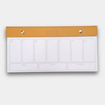 Unearthing Amber Gold Weekly BeMo Balance Notepad