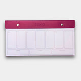 Wake Up To What You Need | Awakening Dragonfruit Pink Weekly BeMo Balance Notepad
