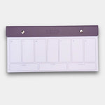 Rewilding Lavender Purple Weekly BeMo Balance Notepad
