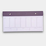 Rewilding Lavender Purple BeMo Balance weekly planner notepad