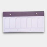 Rewilding Lavender Purple BeMo Balance weekly planner notepad