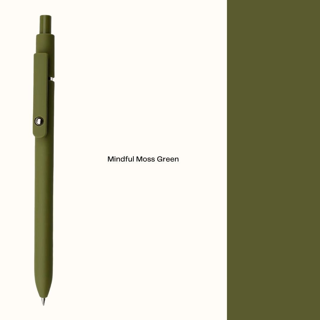 BeMo BeMo Inkflow Mindful Moss Green colorful writing pens