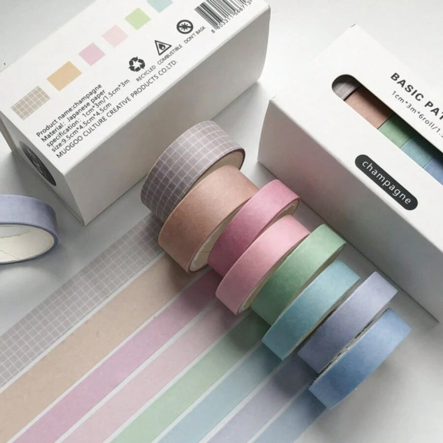 BeMo Creative Washi Tape Set | For More Than A Vision Board | Recognize What You're Growing Through