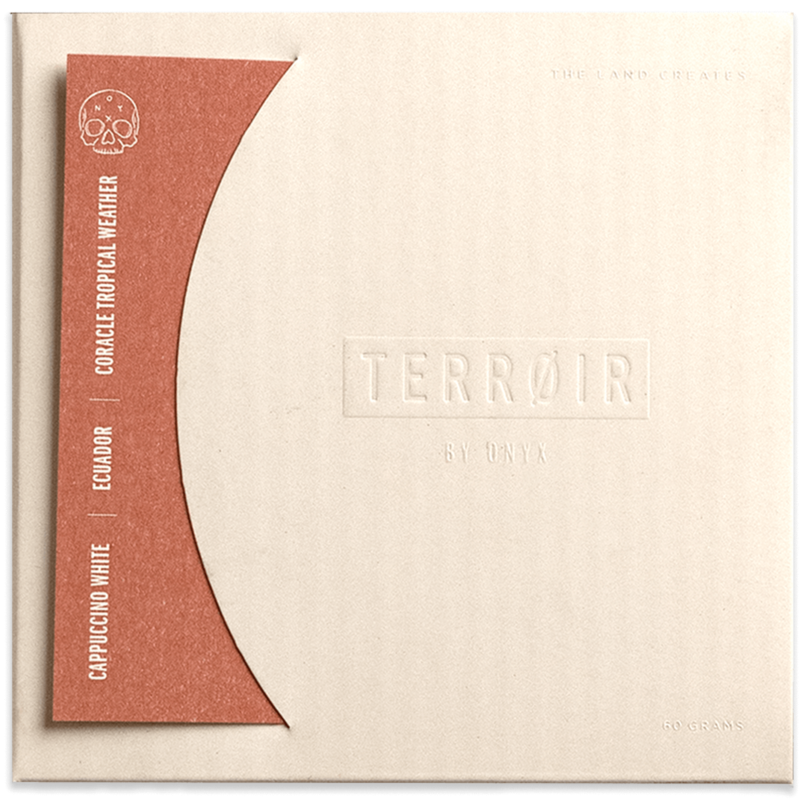 BeMo Ecuador Cappuccino White Chocolate | Terroir Chocolate Bar | Onyx Coffee Lab ONYX - CHOC - WCAP