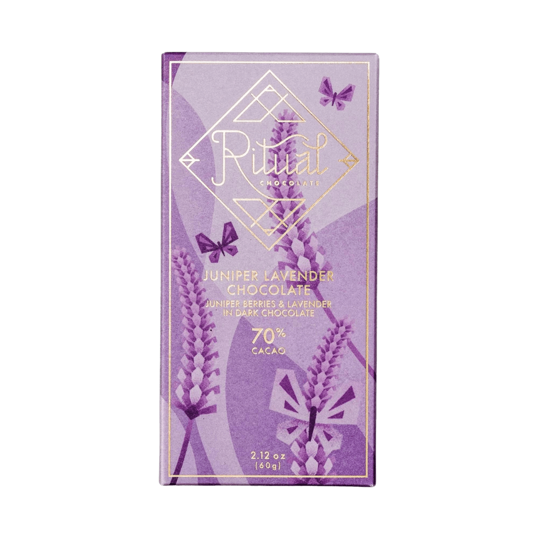 BeMo Juniper Lavender 70% Chocolate Bar | Ritual Chocolate RITUAL - JUN - LAV