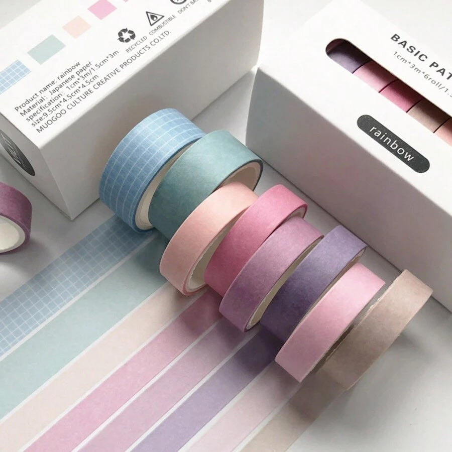 BeMo Creative Washi Tape Set | For More Than A Vision Board | Recognize What You're Growing Through