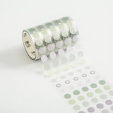 Daily Habit Tracking Colorful Washi Dot Stickers | Visualize Your Progress