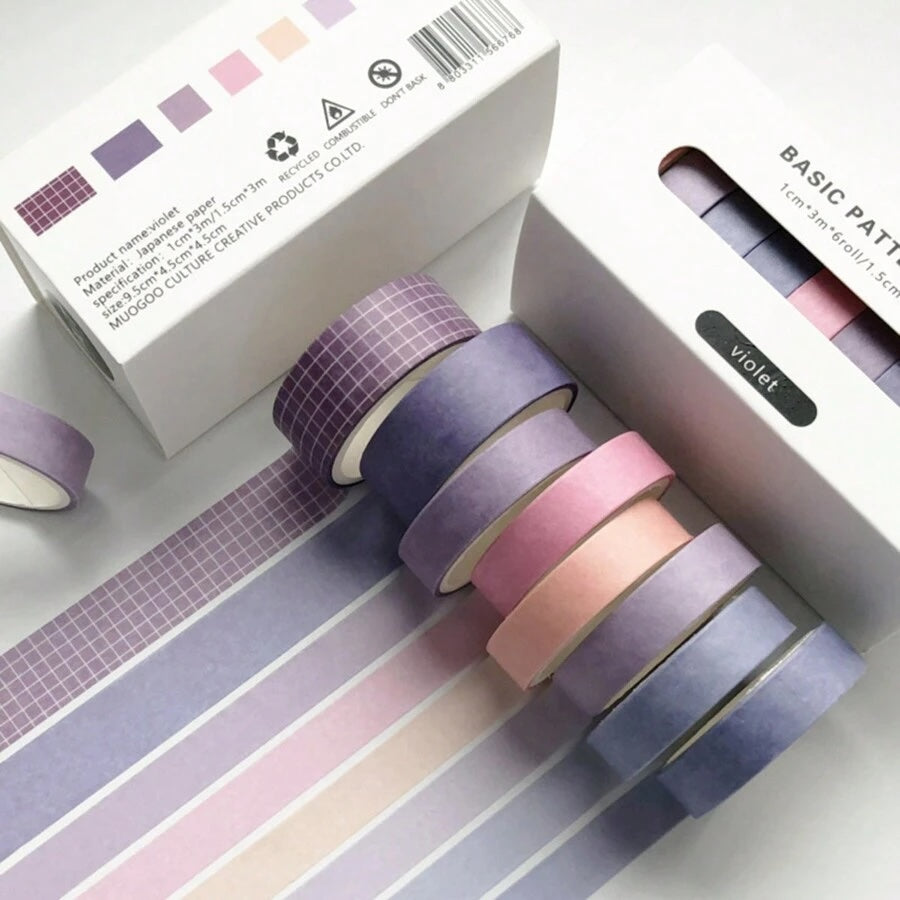 BeMo Creative Washi Tape Set | For More Than A Vision Board | Recognize What You're Growing Through