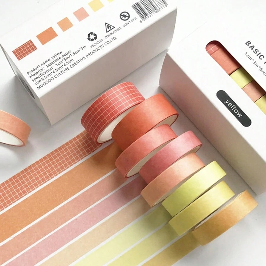 BeMo Creative Washi Tape Set | For More Than A Vision Board | Recognize What You're Growing Through