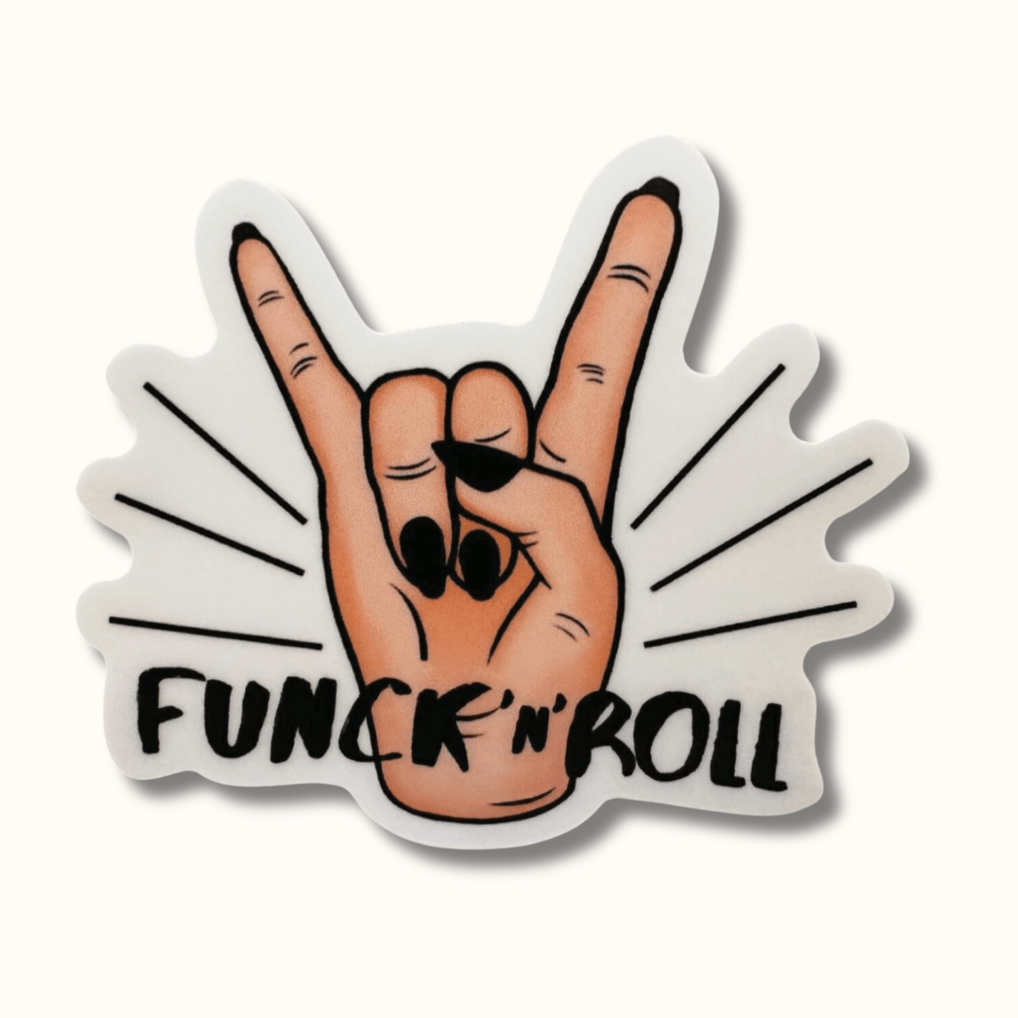 FUNCK 'n' Roll BeMo Sticker - BeMo Journal