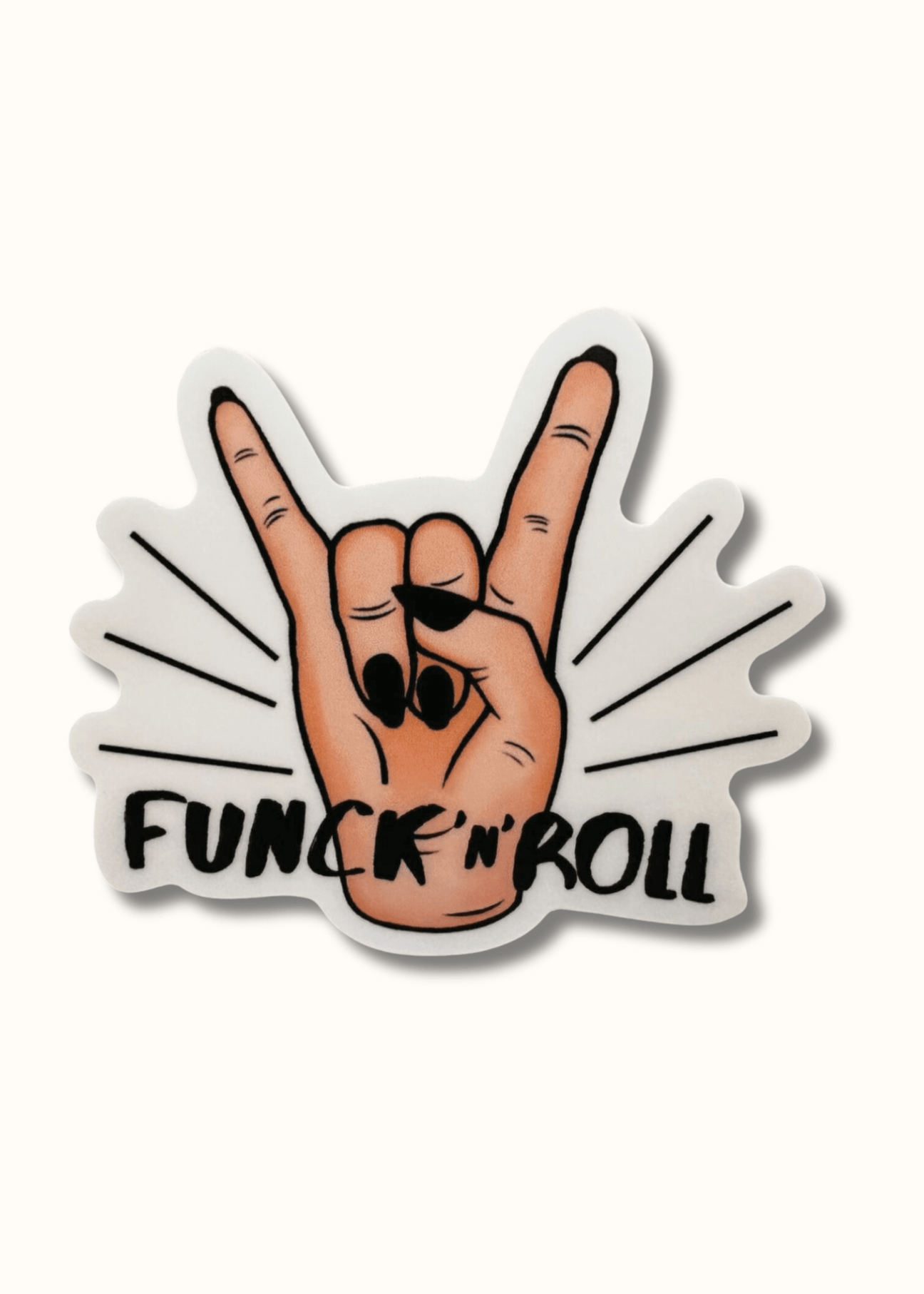 Bemo Pc Sticker FUNCK 'n' Roll | Rock On with this BeMo Sticker